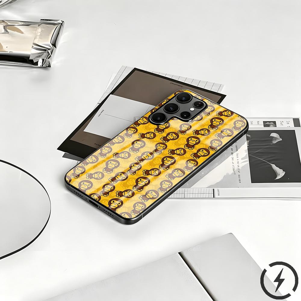 Phone Cases Brand - Casing Ponsel Brand b-bape Untuk Samsung