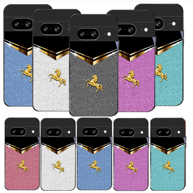 Phone Cases Horse - Dark Night Golden Horse untuk Google