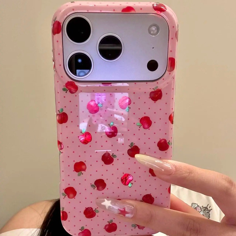 Phone Cases Xr Cute - Casing HP Lembut Motif Polkadot Buah-Buahan