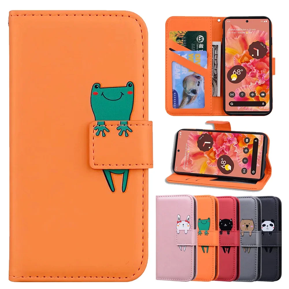 Phone Cases Australia - Casing ponsel kulit Flip untuk Google