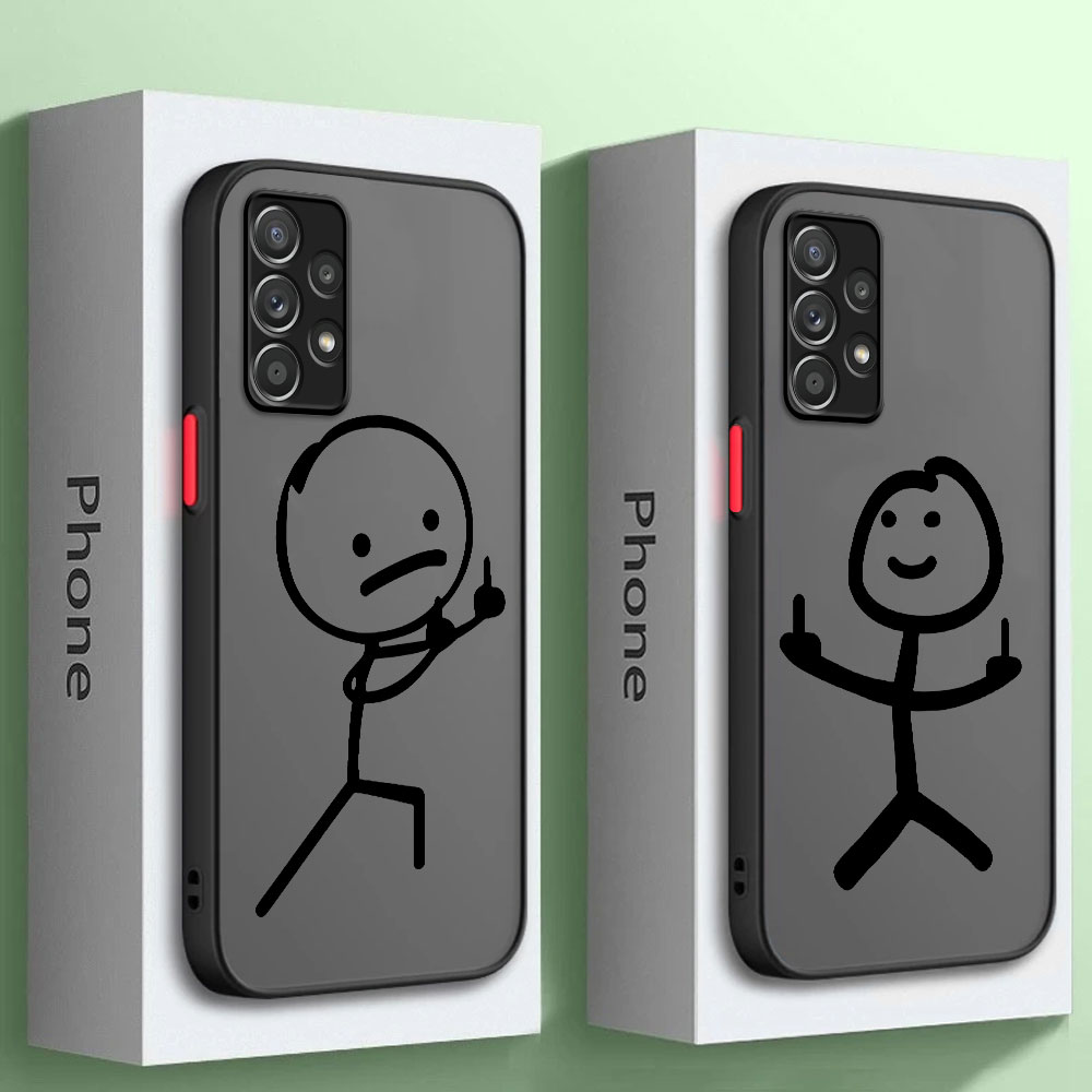 Phone Cases Burga - Sarung ponsel Matte, pelindung ponsel lucu