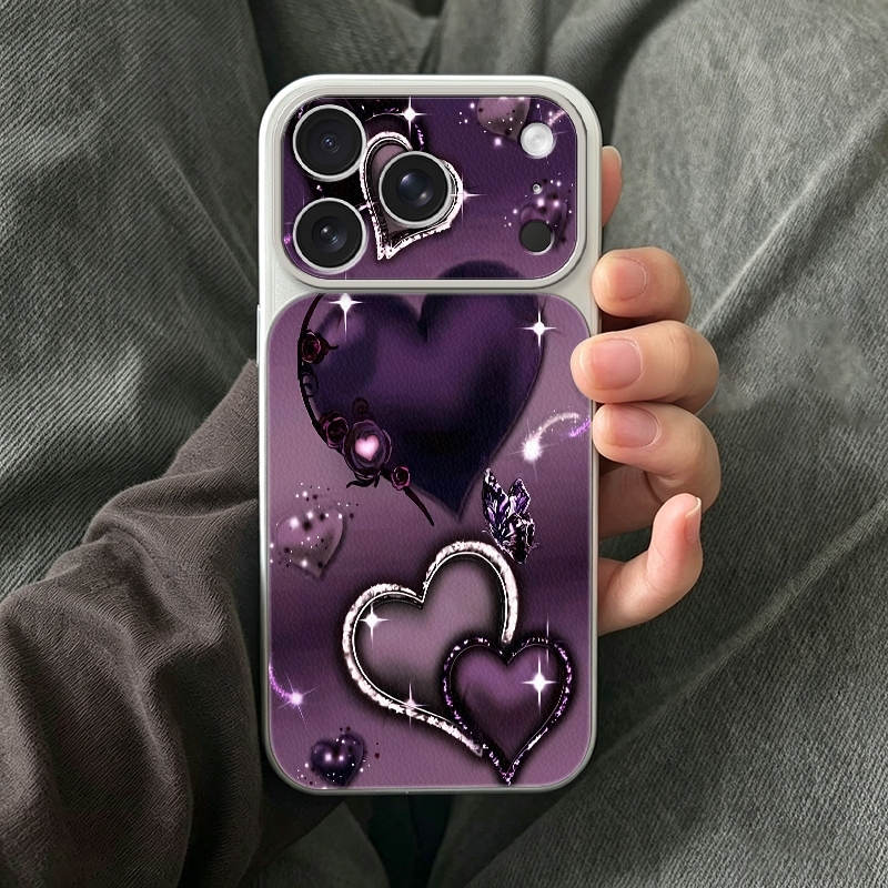 Phone Cases Leather - Casing HP Glitter Star 90s untuk