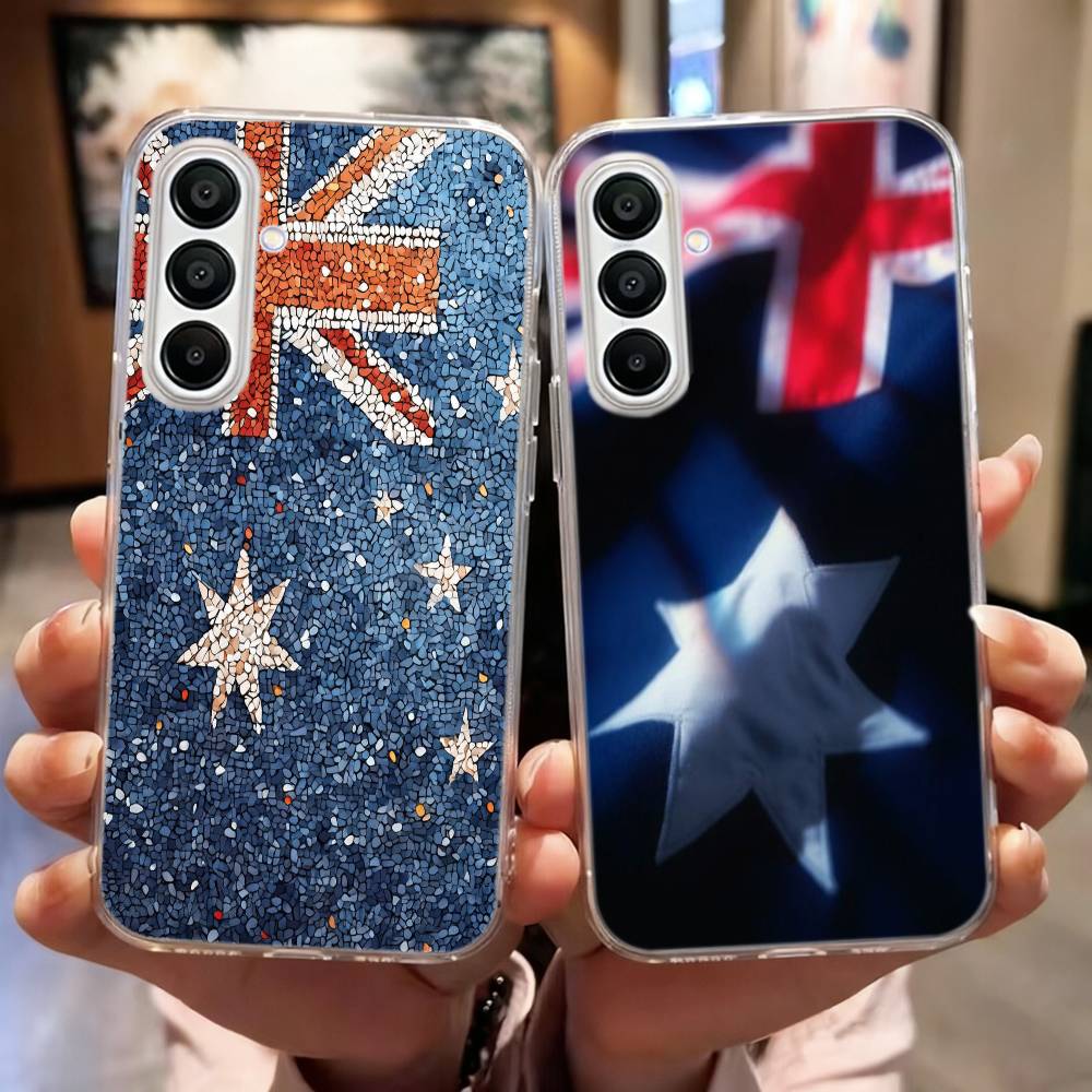 Phone Cases Australia - Casing Ponsel Bendera Australia untuk Samsung