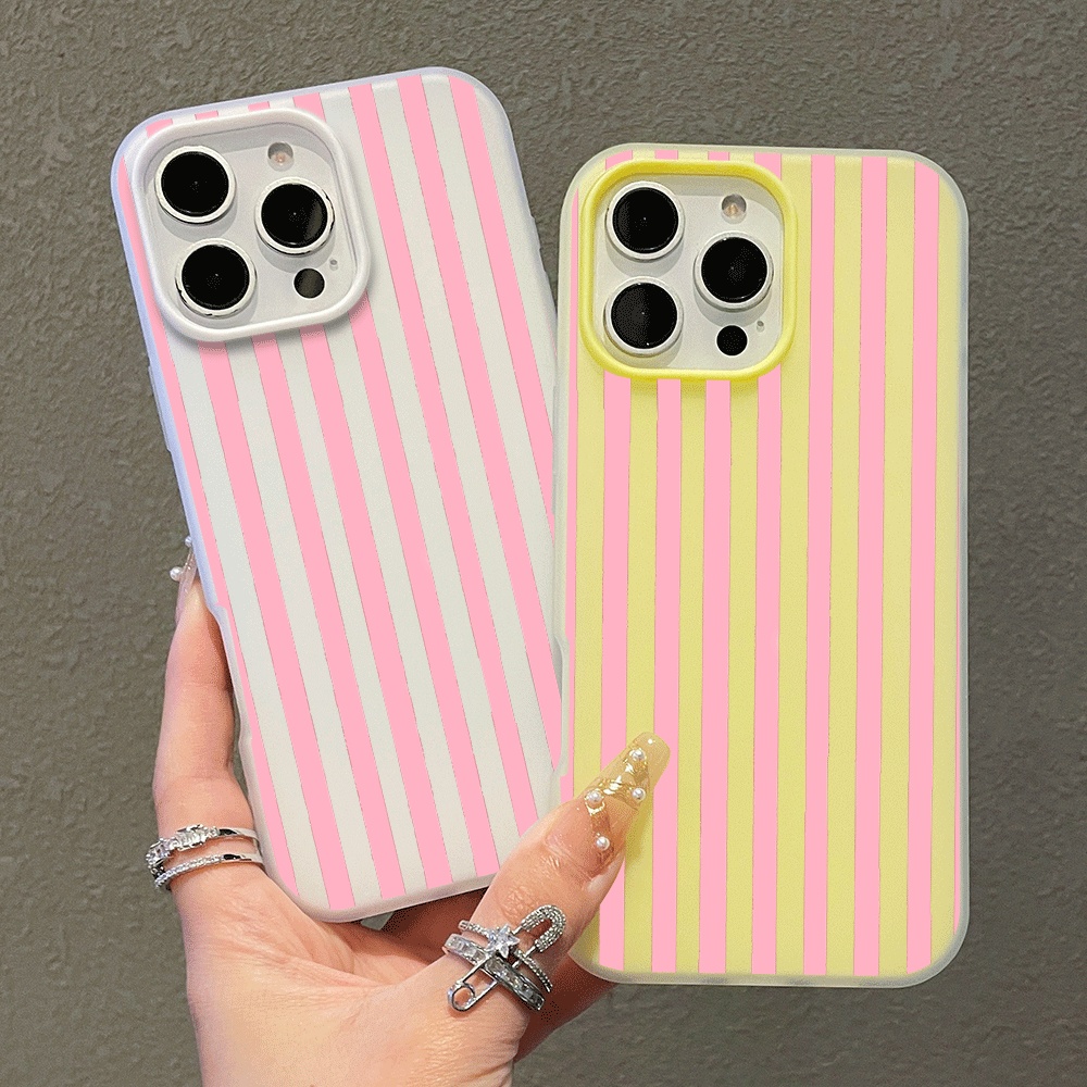 Phone Cases For Iphone 17 - Casing Ponsel Kartun Batang Vertikal Sederhana
