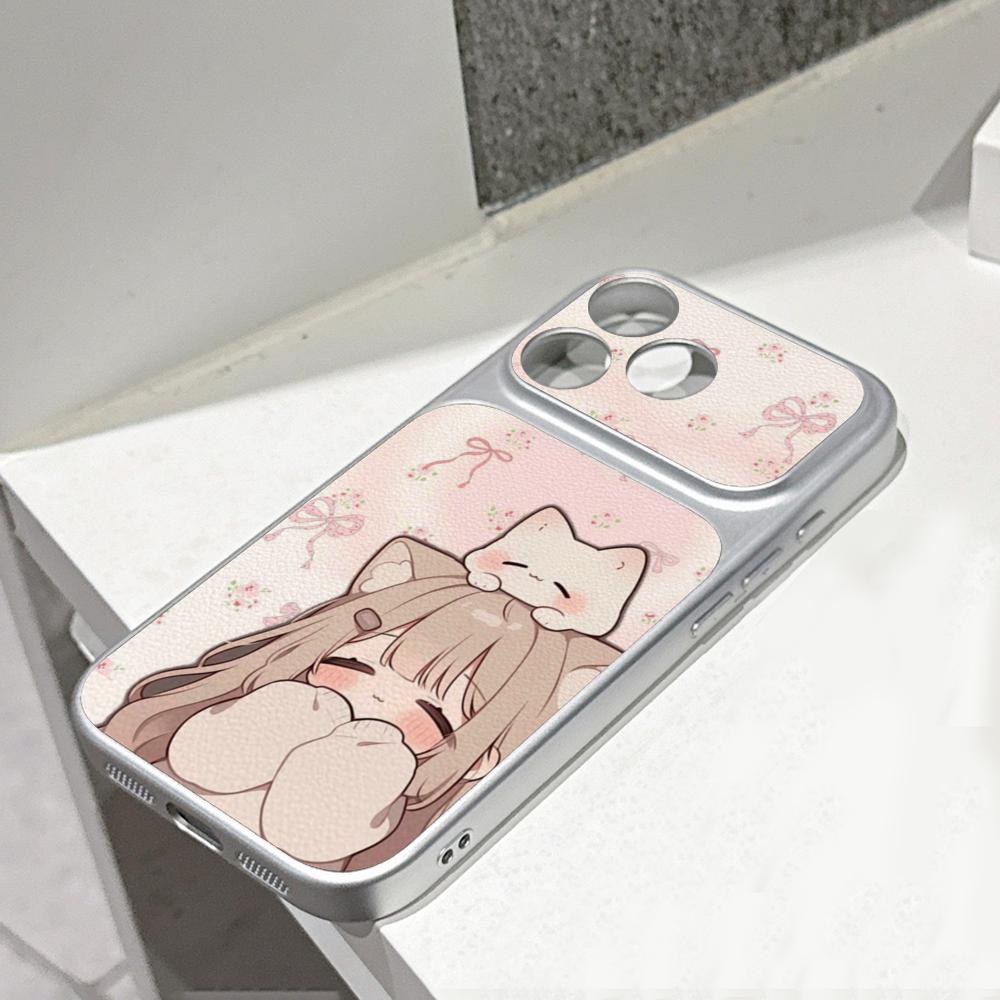 Phone Cases Aesthetic - Casing Ponsel Kartun Kucing Estetis Manis