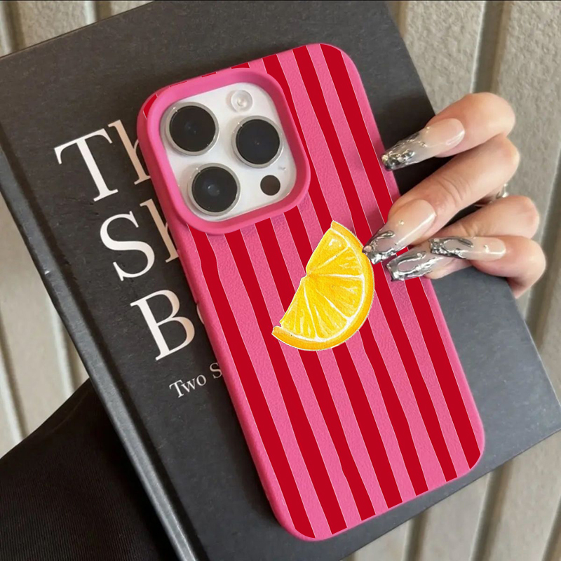 Phone Cases Australia - Casing HP Silikon TPU Motif Lemon