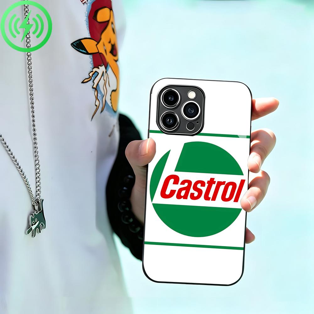 Phone Cases Brand - Casing Ponsel Castrol (Merek Pelumas Balap)