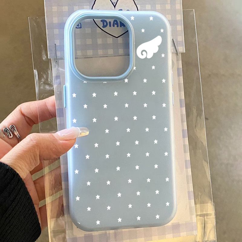 Phone Cases Aesthetic - Casing Ponsel 2IN1 Sayap Bidadari Estetika