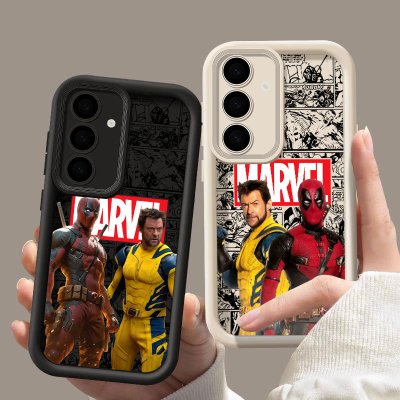 Phone Cases Samsung S23 - Casing Marvel Deadpool dan Wolverine untuk