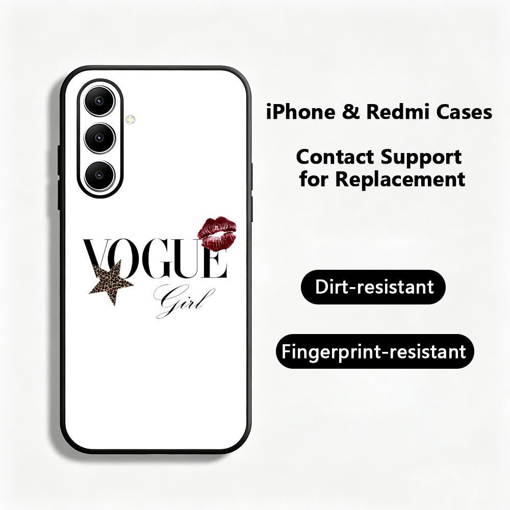 Phone Cases Vogue - Casing Ponsel Majalah Brand Hot V-VOGUE