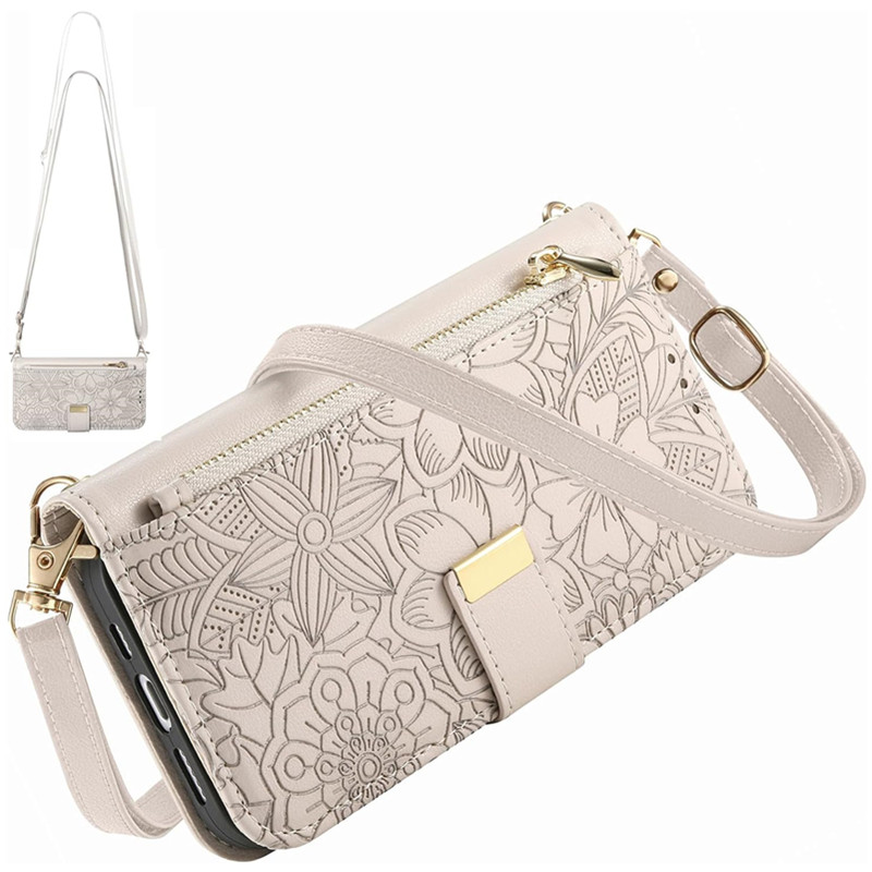 Phone Cases Australia - Casing Kulit Flip Crossbody untuk Google