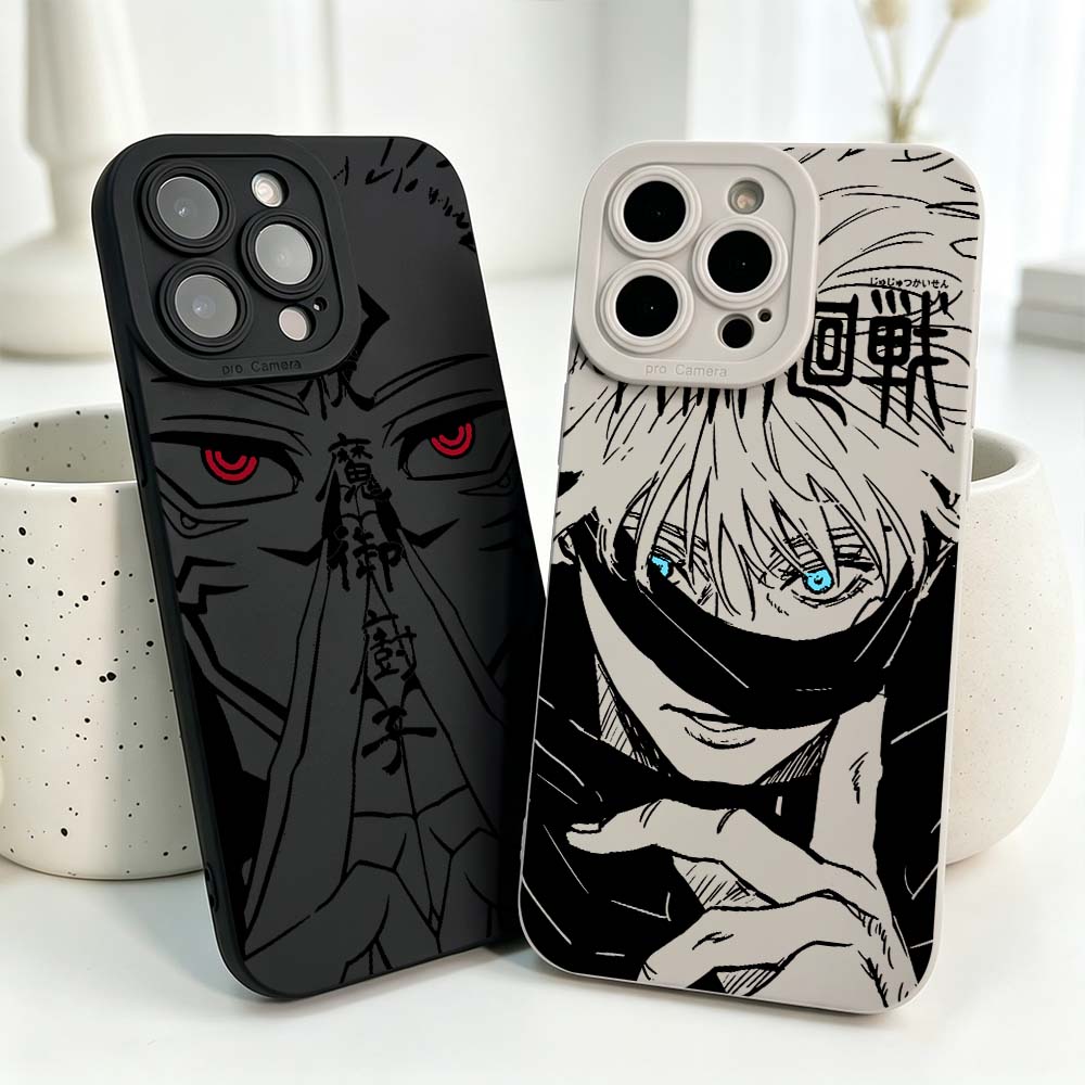 Phone Cases For Iphone 17 - Casing Silikon Anime Jujutsu Kaisen Keren