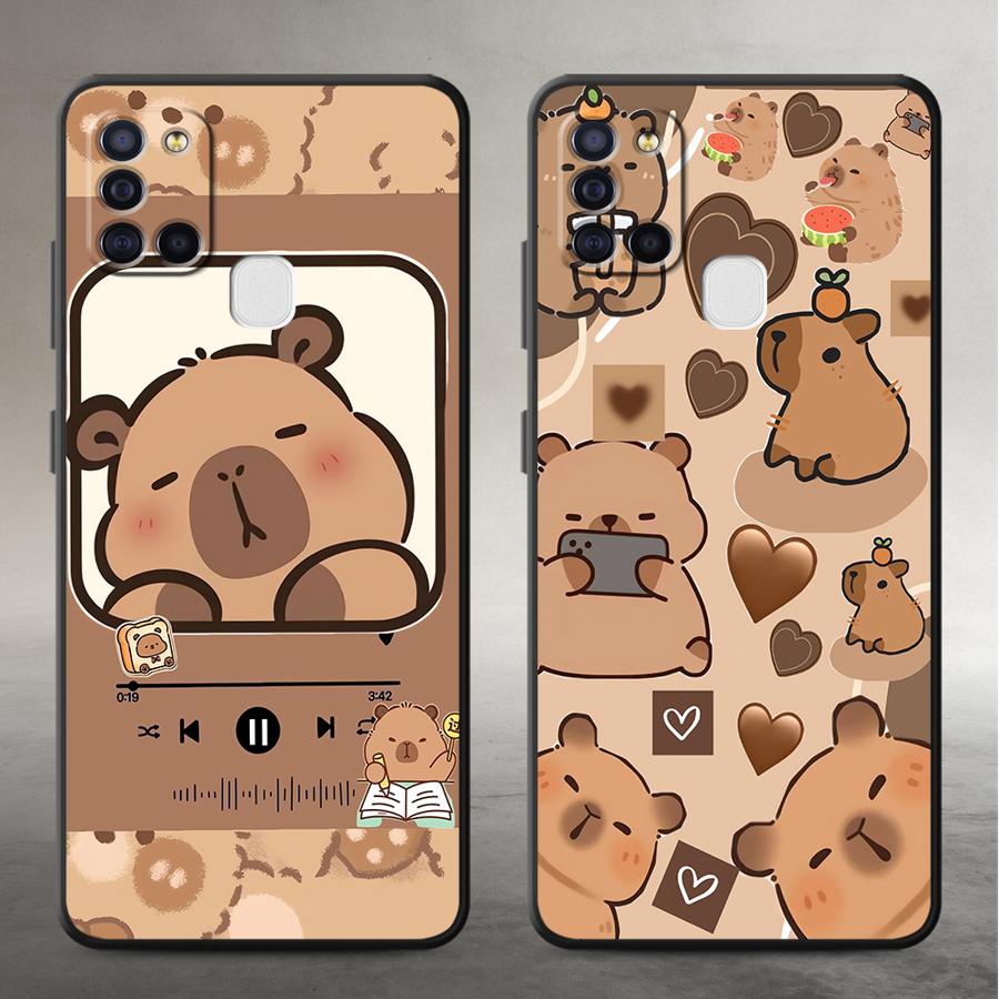Phone Cases For Samsung Galaxy - Casing Penutup Ponsel Funda Capybara Lucu