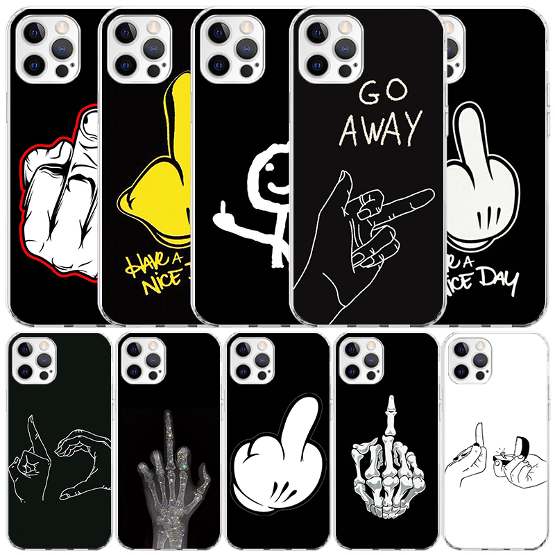 Phone Cases That Fit Iphone 16E - Casing HP Motif Jari Tengah untuk