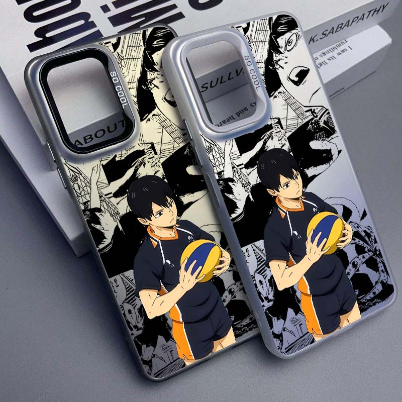 Phone Cases Aesthetic - Casing Ponsel Estetis Kageyama Berwarna Perak