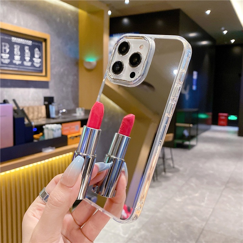 Casing Ponsel Cermin Rias Bung - Phone Cases Aesthetic ulasan dan harga