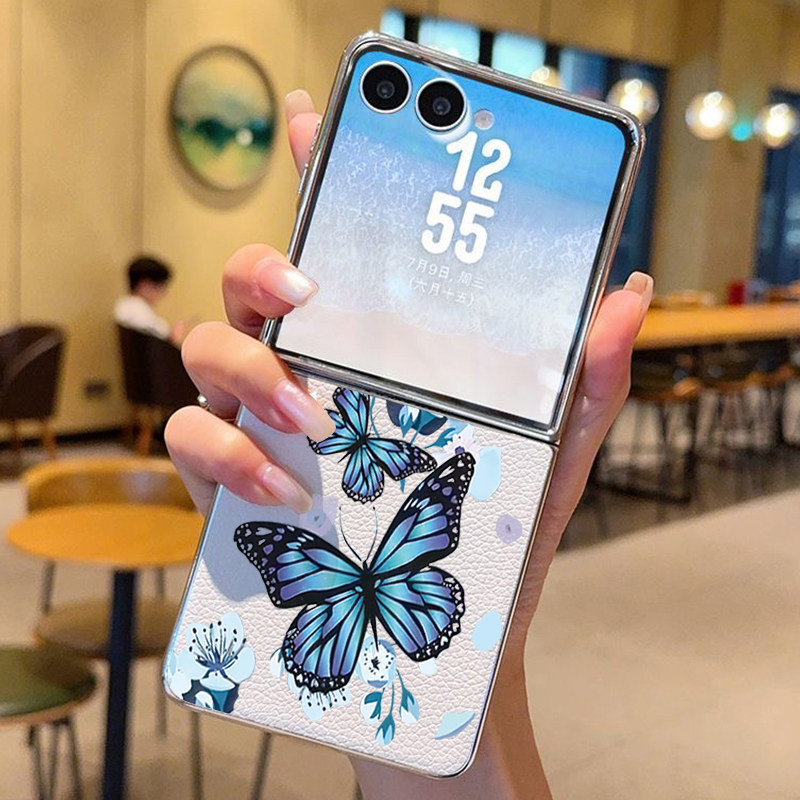 Casing Ponsel Kulit PU Kupu-ku - Phone Cases Leather ulasan dan harga