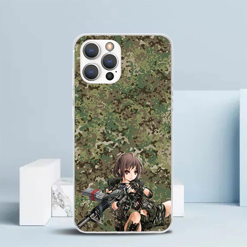 Casing HP Motif Kamuflase Mili - Phone Cases That Fit Iphone 16E ulasan dan harga