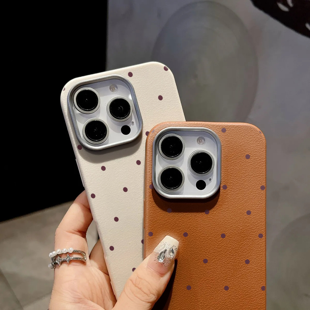 Casing Ponsel Polka Dot Unik K - Phone Cases Leather ulasan dan harga