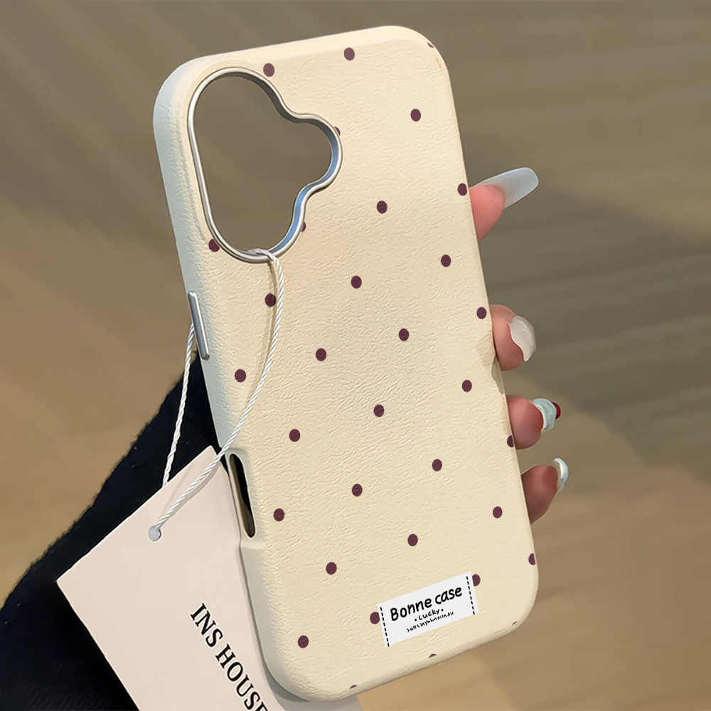 Casing Ponsel Polka Dot Unik K - Phone Cases Leather ulasan dan harga