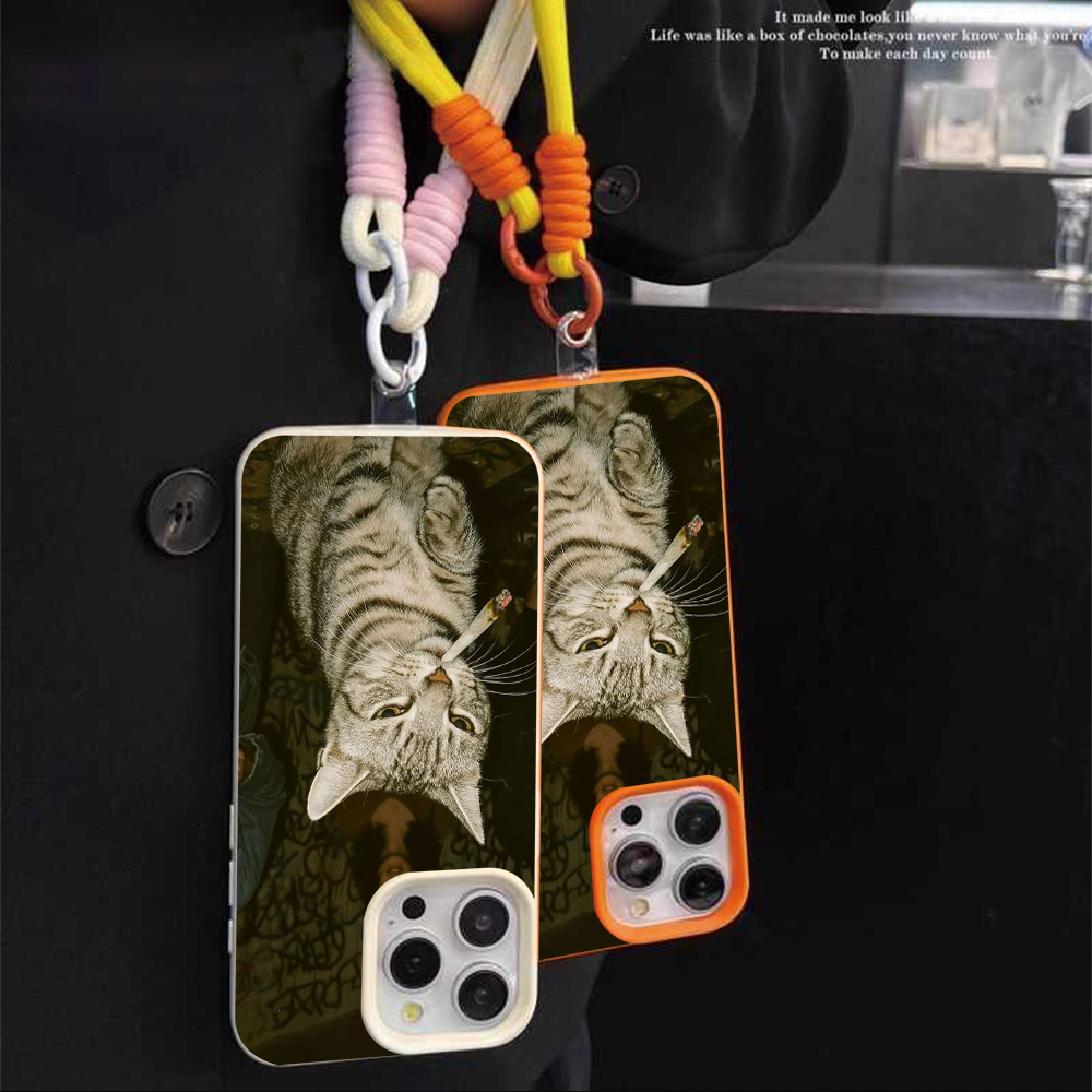 Casing HP Tali Strap Kucing Me - Phone Cases With Straps ulasan dan harga
