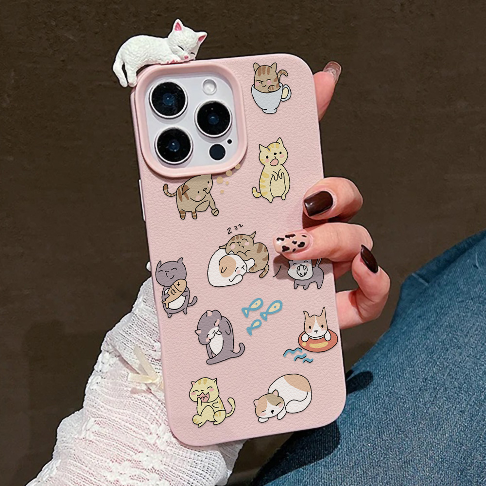 Casing HP Kucing Lucu 3D untuk - Phone Cases Leather ulasan dan harga