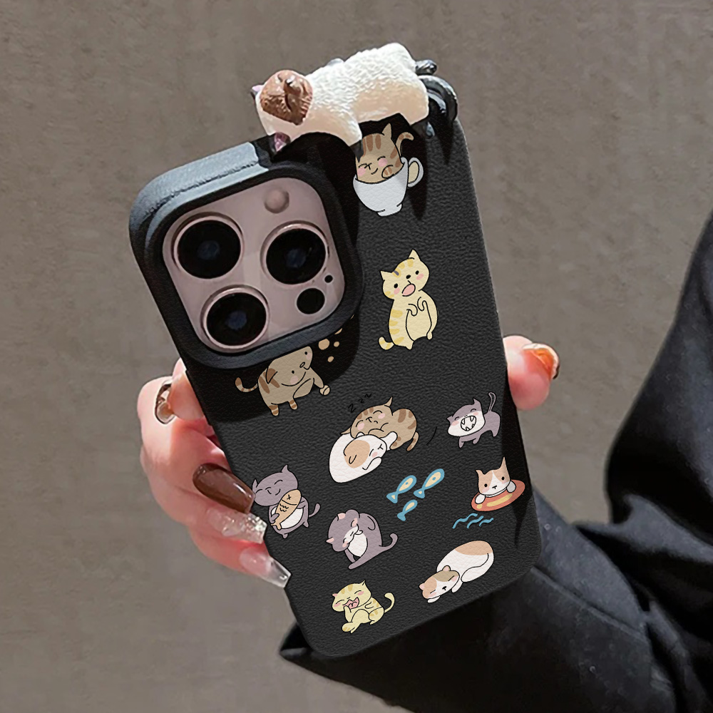 Casing HP Kucing Lucu 3D untuk - Phone Cases Leather ulasan dan harga