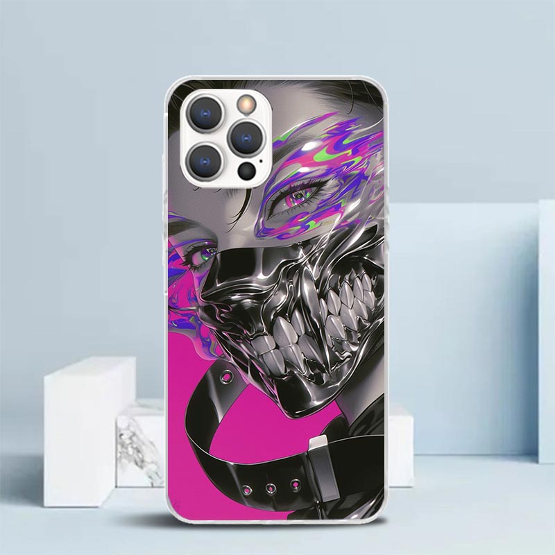 Casing HP Girl Art Punk Soft C - Phone Cases That Fit Iphone 16E ulasan dan harga
