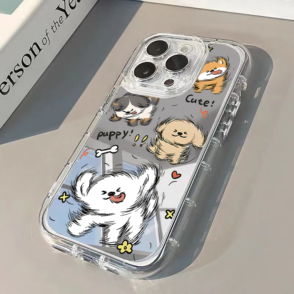 Casing Ponsel Cermin Anjing La - Phone Cases Xr Cute ulasan dan harga