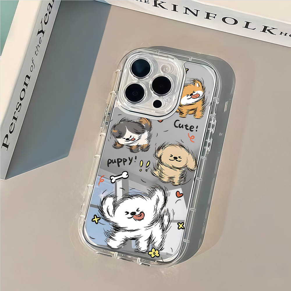 Casing Ponsel Cermin Anjing La - Phone Cases Xr Cute ulasan dan harga