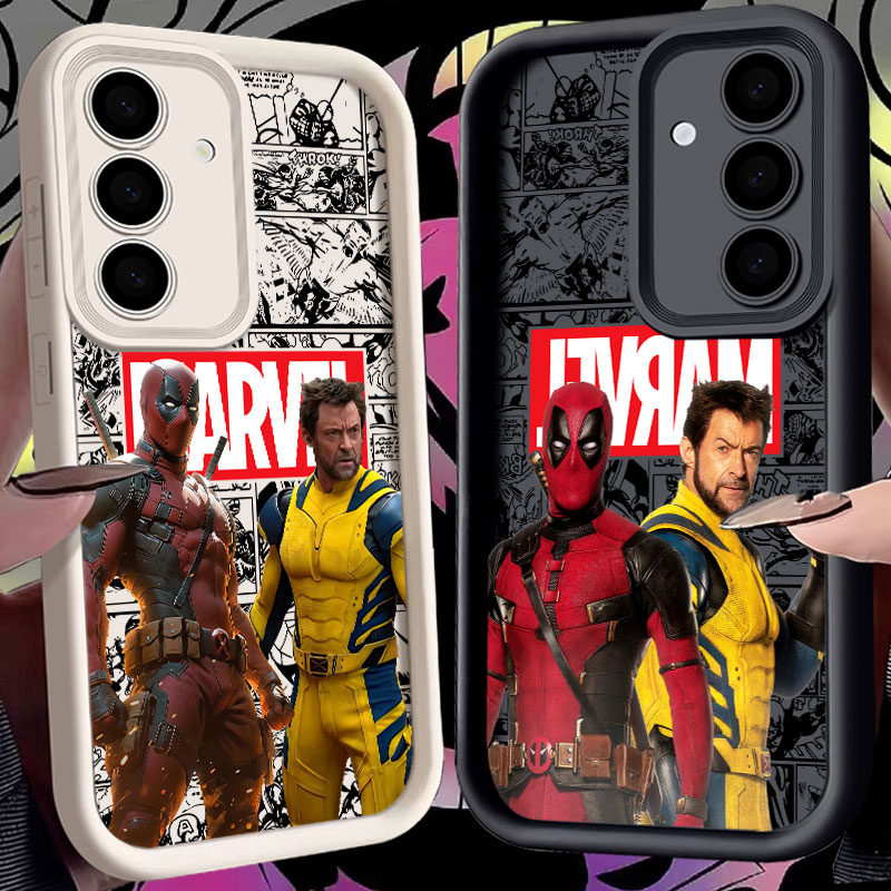 Casing Marvel Deadpool dan Wol - Phone Cases Samsung S23 ulasan dan harga