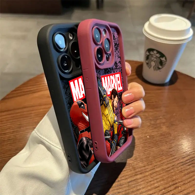 Casing Marvel Deadpool dan Wol - Phone Cases Samsung S23 ulasan dan harga
