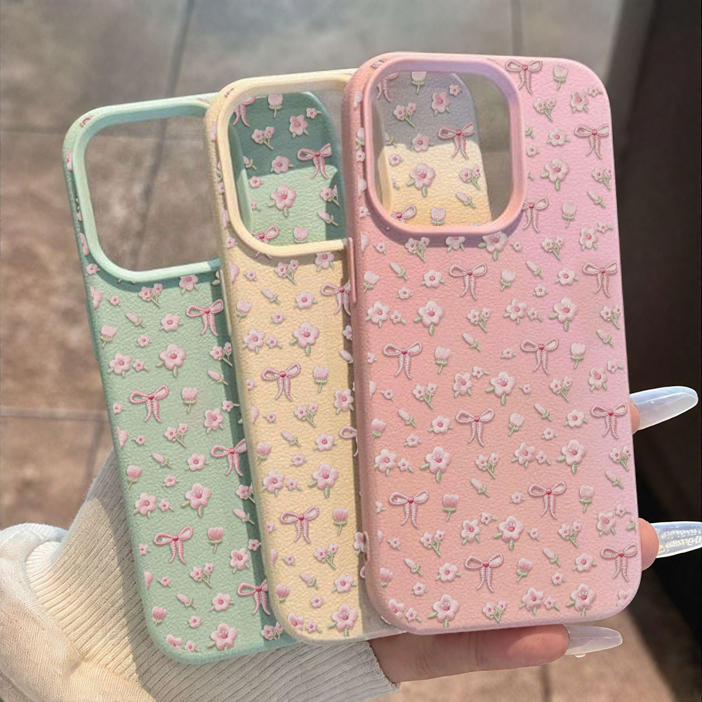 Casing HP Bunga Pink Lucu Untu - Phone Cases Leather ulasan dan harga
