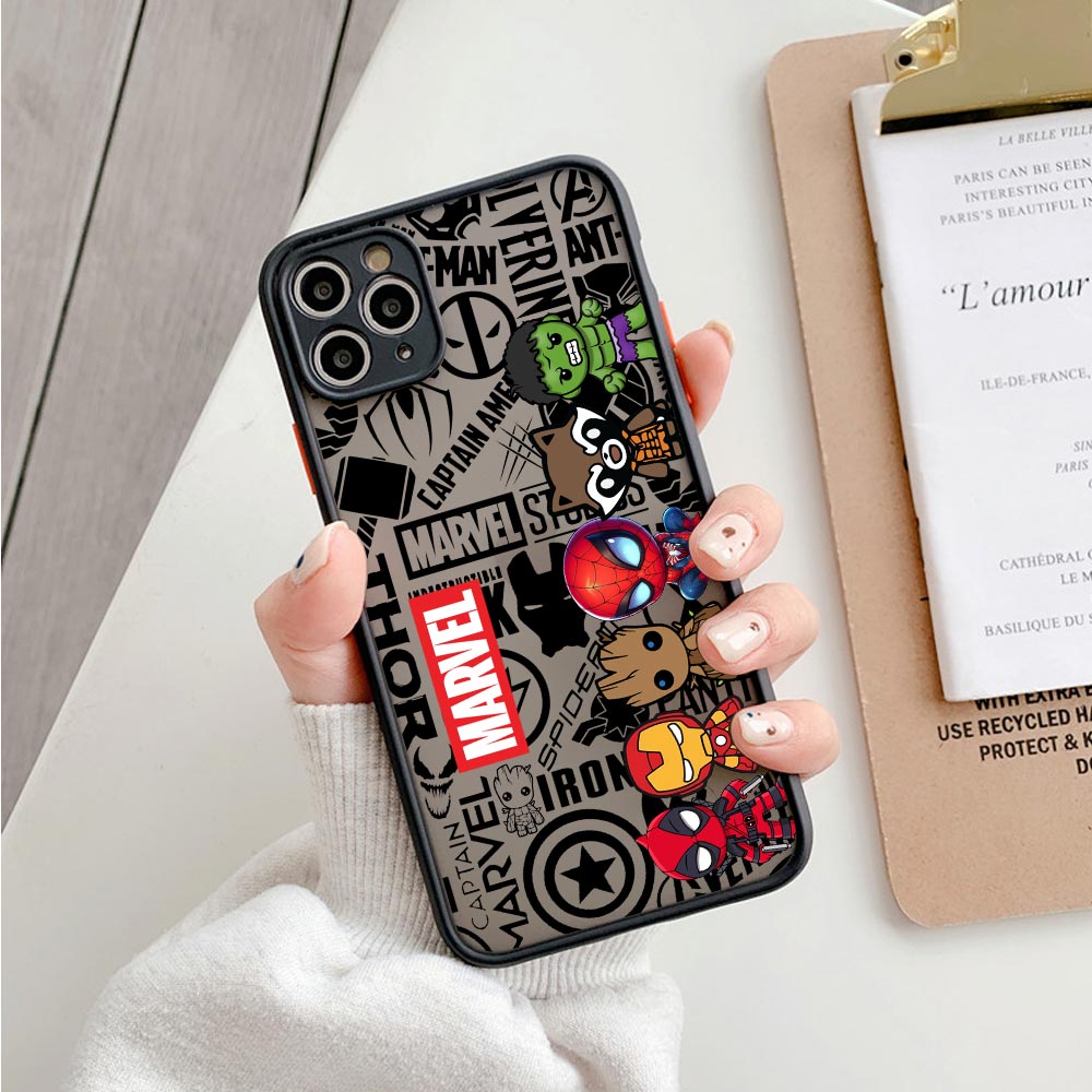 Casing Transparan Matte Pahlaw - Phone Cases Xr Cute ulasan dan harga