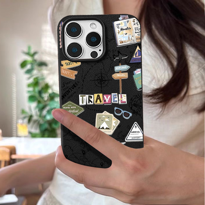 Casing Ponsel Motif Peta Perja - Phone Cases Leather ulasan dan harga