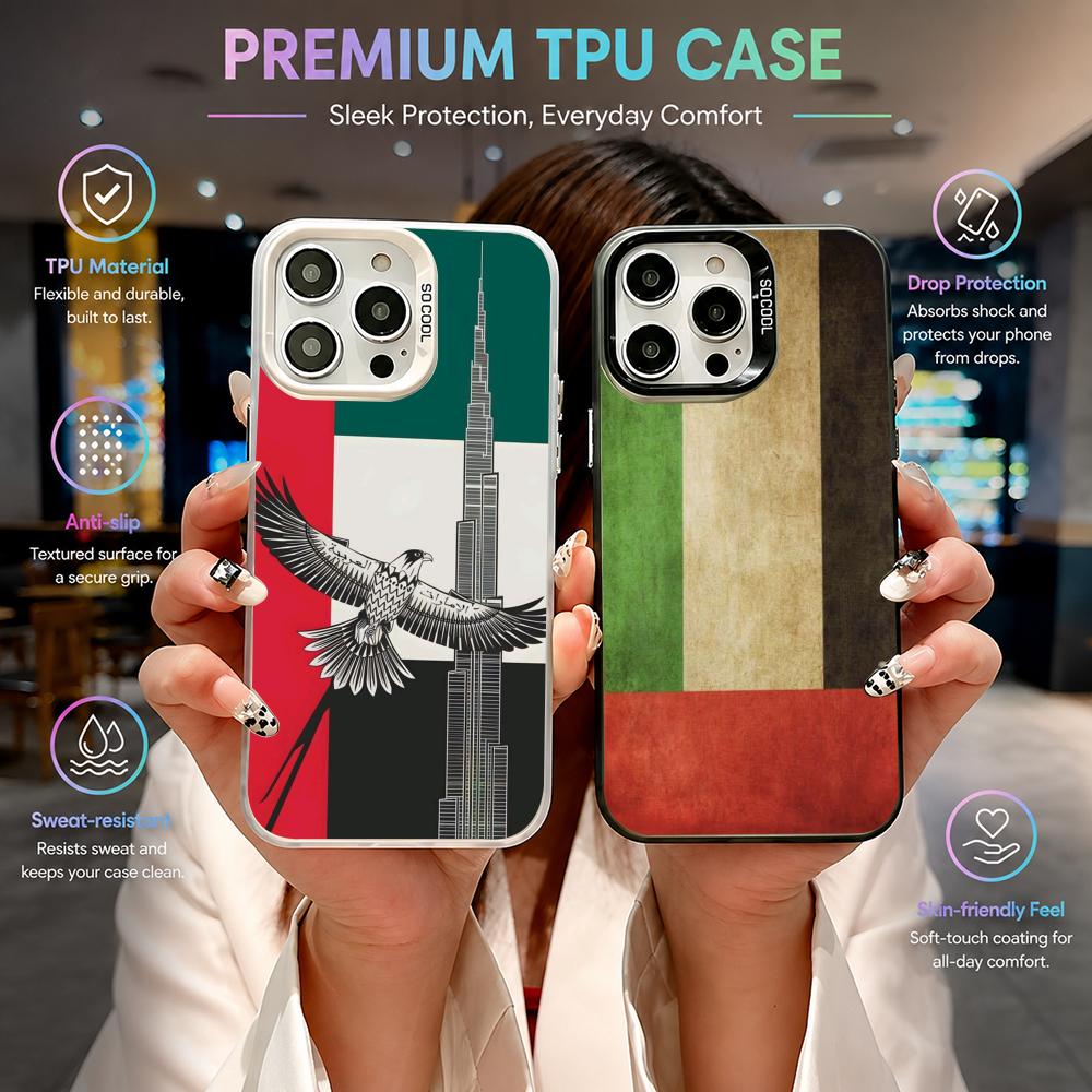 Casing HP Bendera UAE untuk iP - Phone Cases Uae ulasan dan harga