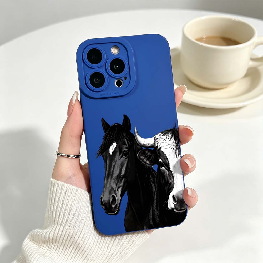Sarung Ponsel Motif Sapi dan K - Phone Cases Horse ulasan dan harga