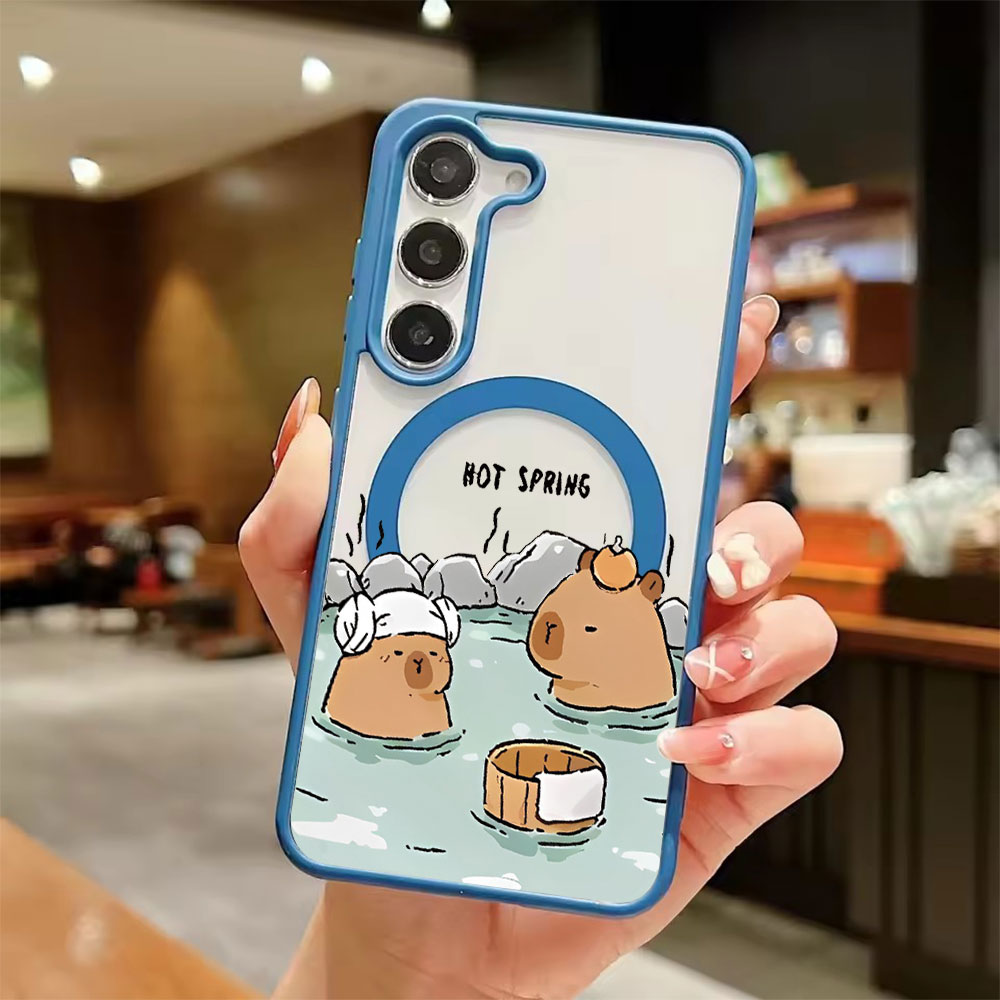 Casing Ponsel Magnetik Transpa - Phone Cases Samsung S23 ulasan dan harga