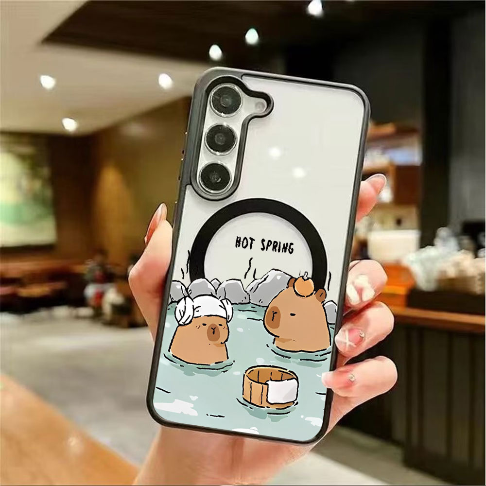 Casing Ponsel Magnetik Transpa - Phone Cases Samsung S23 ulasan dan harga