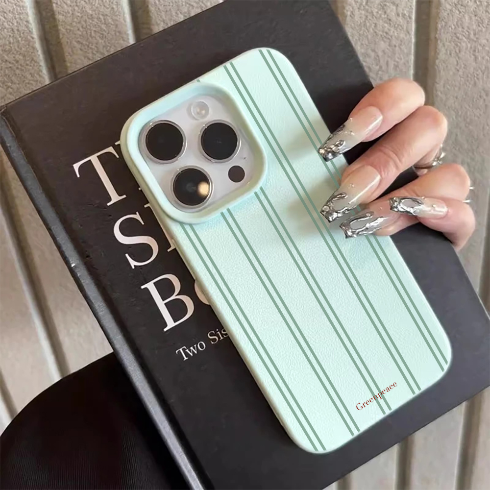 Casing HP Motif Garis Hijau Mu - Phone Cases Australia ulasan dan harga