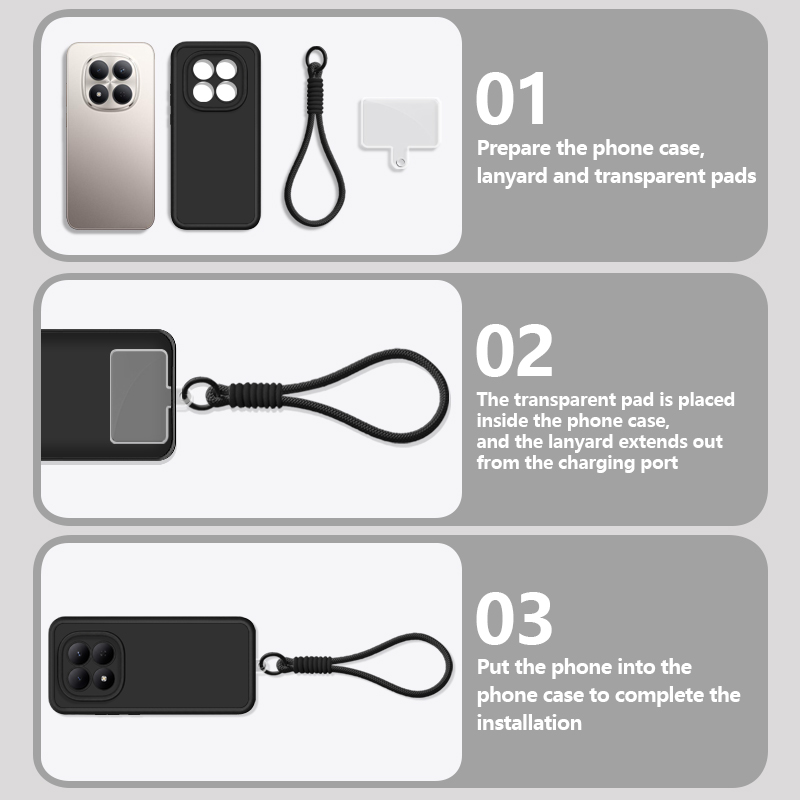 Casing Ponsel TPU Lembut denga - Phone Cases With Straps ulasan dan harga