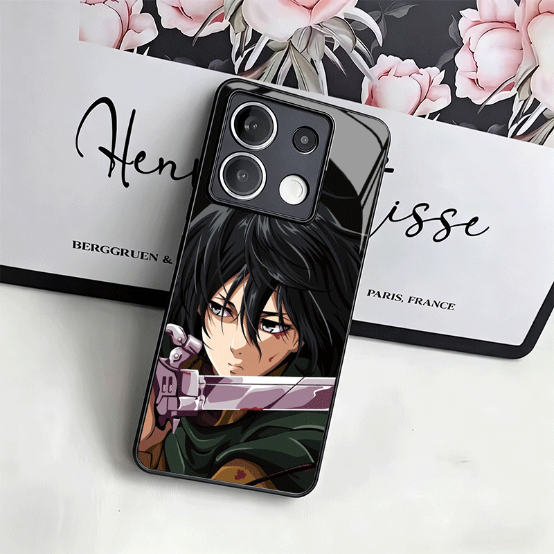 Casing Ponsel Kaca A-Attack On - Phone Cases On Shein ulasan dan harga