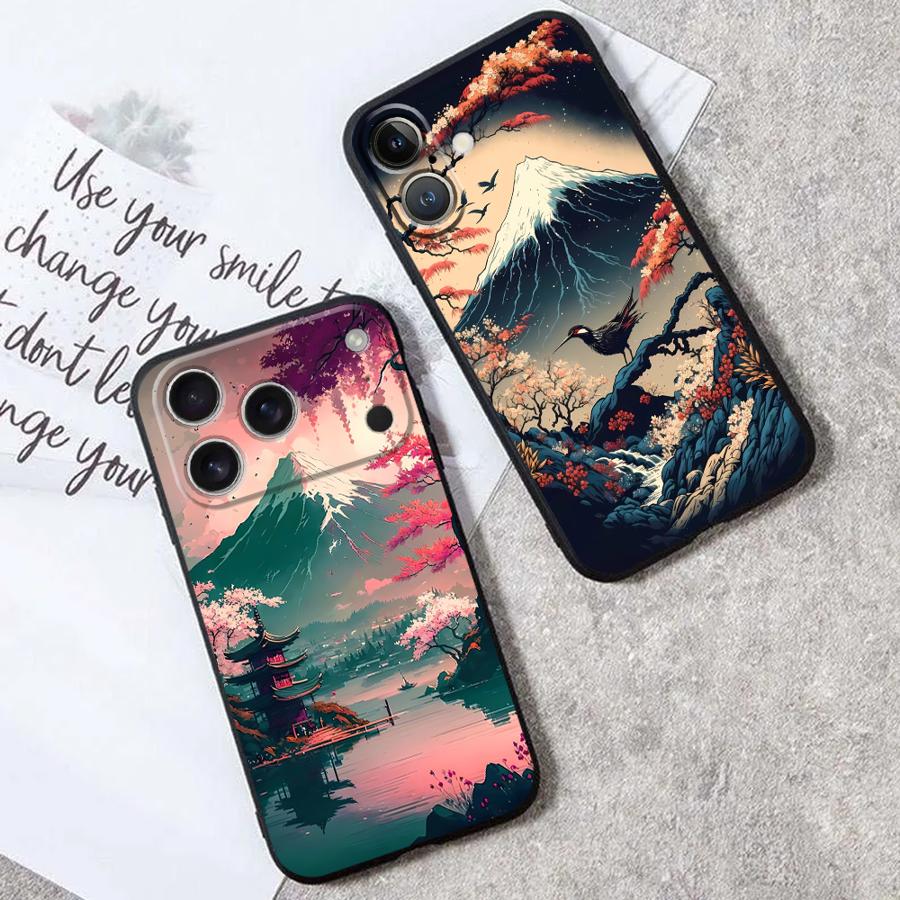 Casing Ponsel Estetis Gunung F - Phone Cases Aesthetic ulasan dan harga