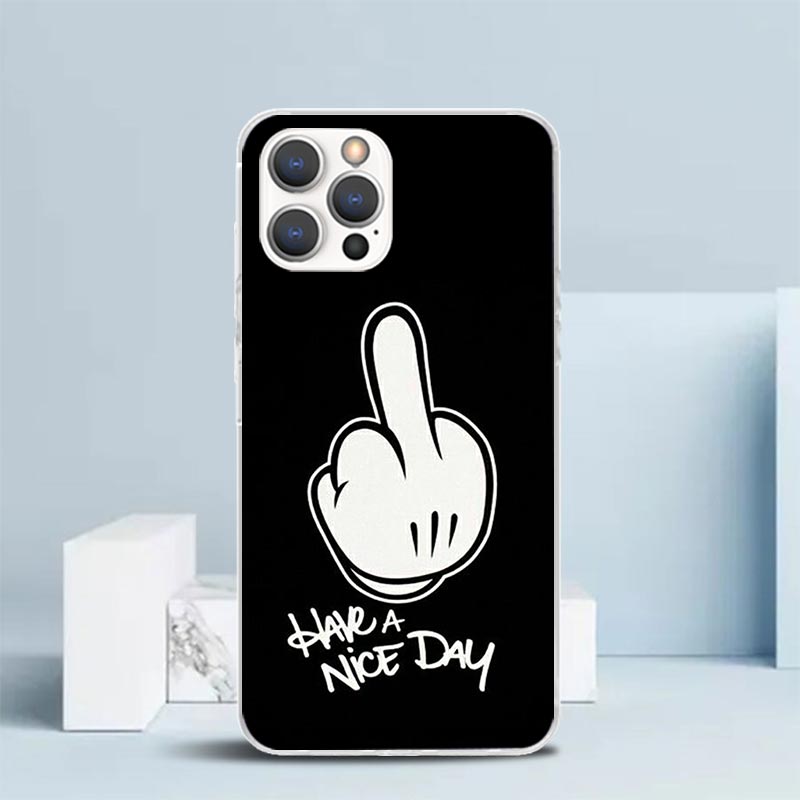 Casing HP Motif Jari Tengah un - Phone Cases That Fit Iphone 16E ulasan dan harga