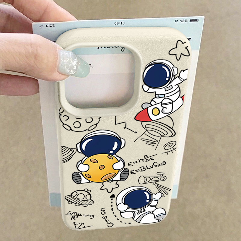 Casing Ponsel Astronot Kartun  - Phone Cases Leather ulasan dan harga